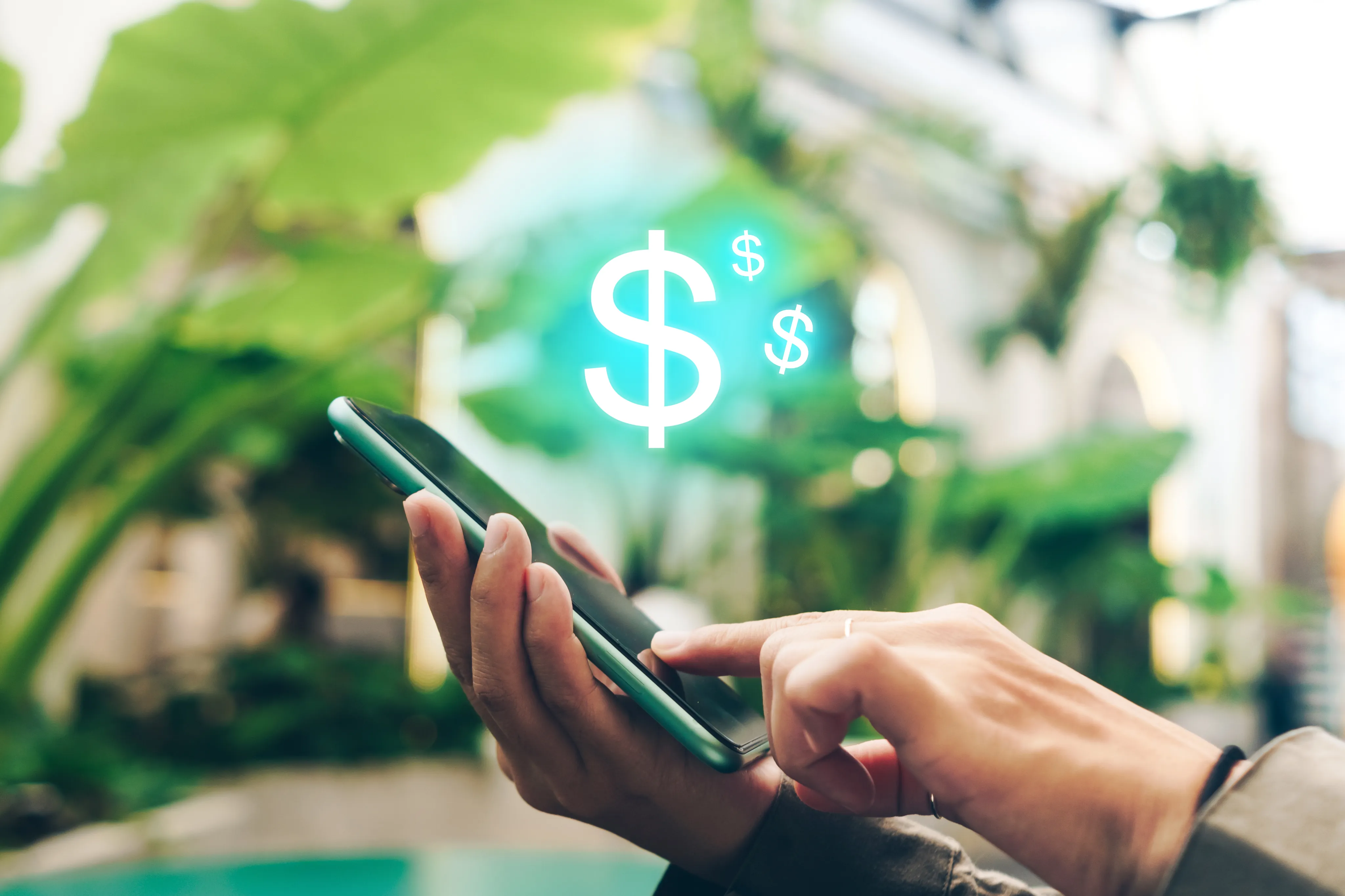 Sending money on mobile